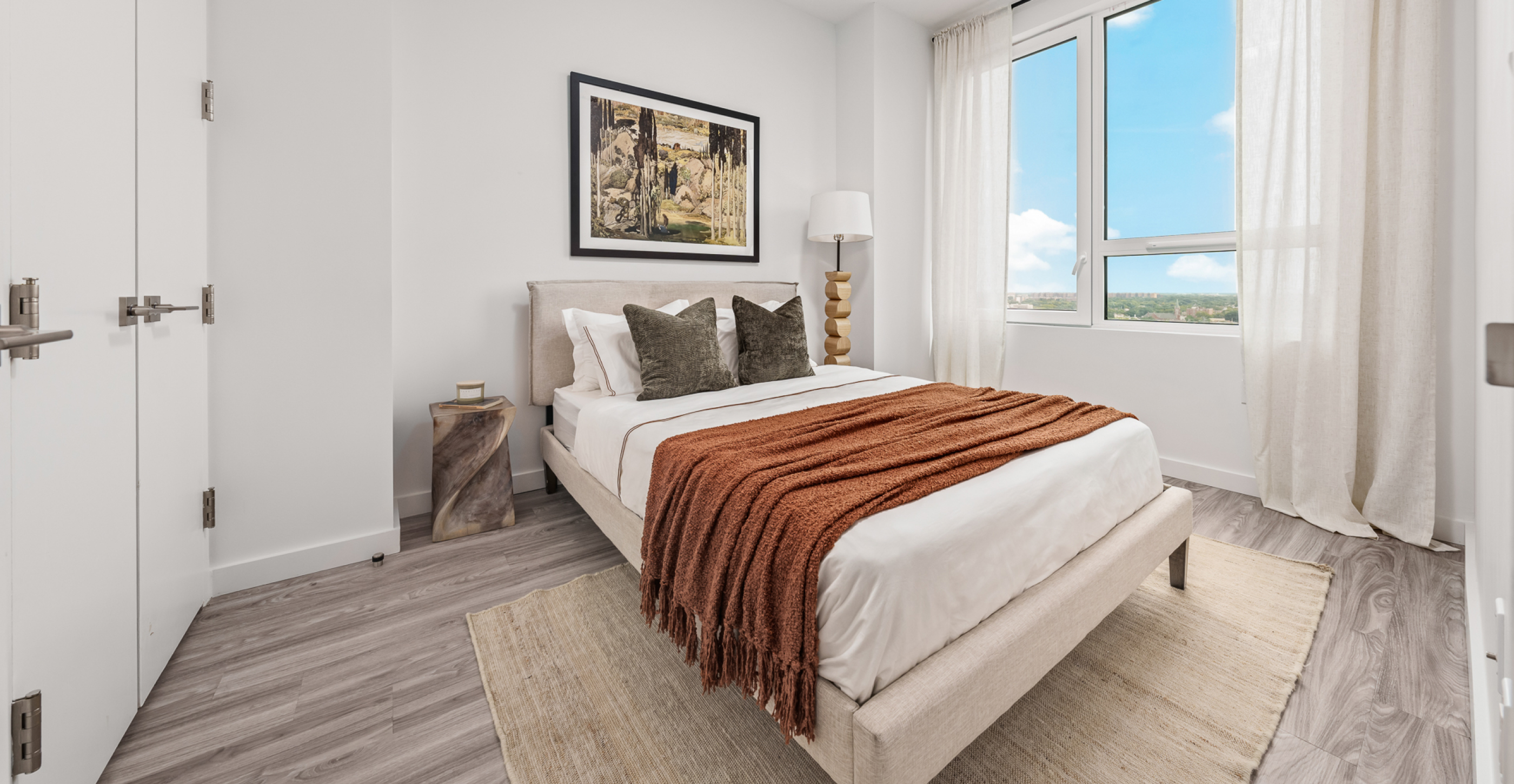 Two bedroom apartment rental Hillside Tower Queens NY